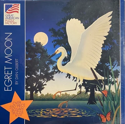 Egret Moon