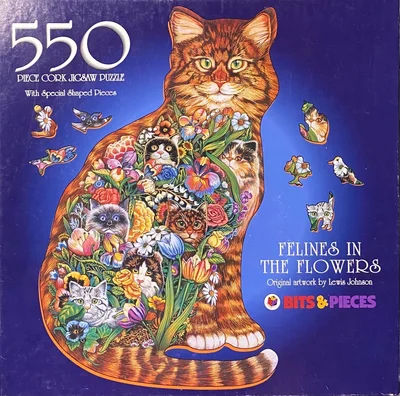 Felines in the Flowers