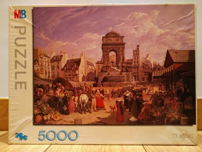 Market and fountain