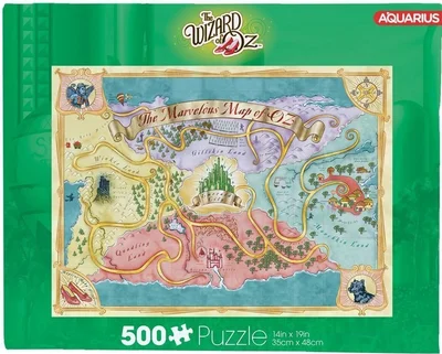The Wizard Of Oz Map