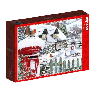 Rouge-Gorges Dans La Neige