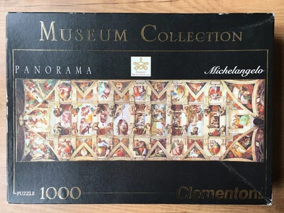 The Sistine Chapel ceiling