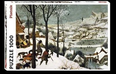 Hunters in the Snow