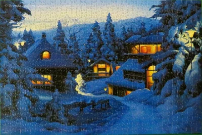 Christmas in Mountains