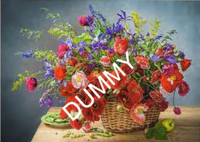 Bouquet with Poppies