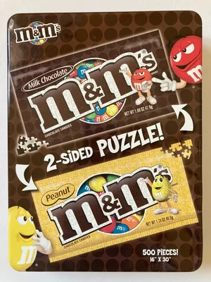 M&M’s 2-Sided 500-Piece JigSaw Puzzle