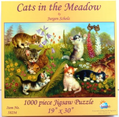 Cats in the Meadow