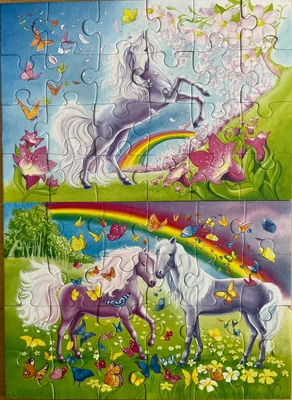 Rainbow Horses