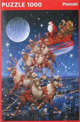 Santa´s Flying Sleigh