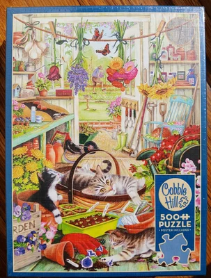 Potting Shed Cats