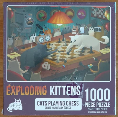 Cats Playing Chess