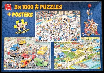 3 x 1000 puzzles