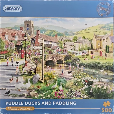 Puddle Ducks and Paddling