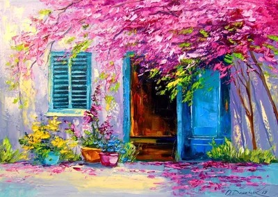 Blooming Courtyard