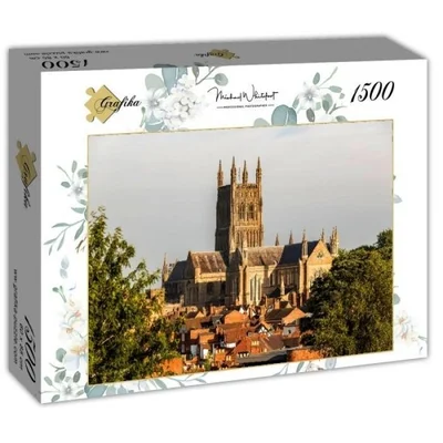 Worcester Cathedral Viewed from Fort Royal Park