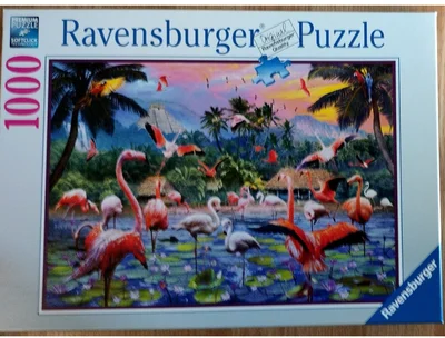Pink flamingos