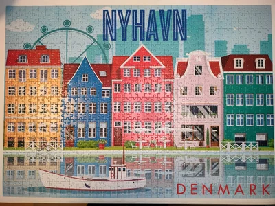 Nyhavn i København, Danmark
