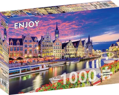 Ghent at Twilight, Belgium
