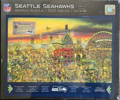 Seattle Seahawks Joe Journeyman Search Puzzle