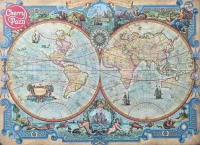Great Discoveries World Map