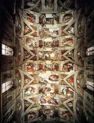 Ceiling Cappela Sistina - Vaticano