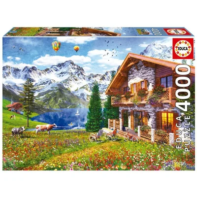 Chalet In The Alps