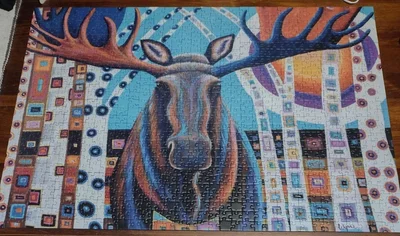 Winter Moose