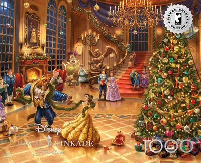 Beauty and the Beast Christmas Celebration - Silver Select - Disney