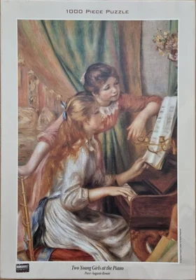 Two Young Girls at the Piano