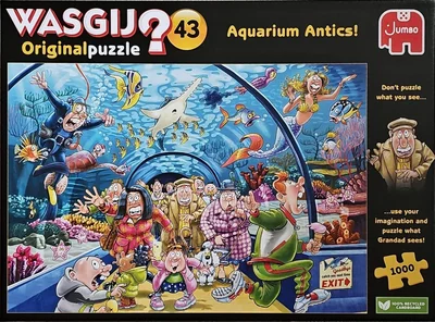 Wasgij Original #43 Aquarium Antics!