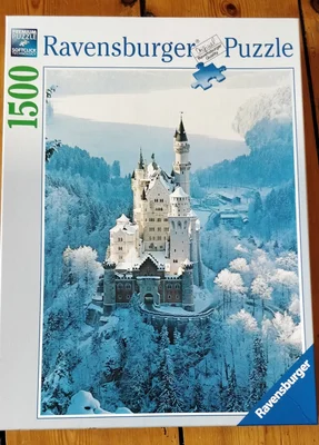 NeuSchwanstein Castle in winter