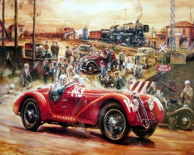 Vintage Car Race