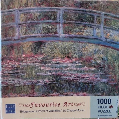 Bridge over a Pond of Waterlilies