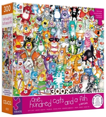 One Hundred Cats and a Fish