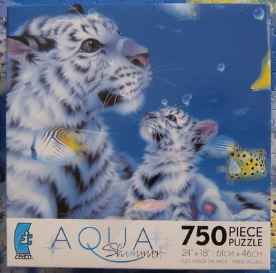 White Tigers and Fish