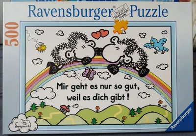 I'm only happy when you're around! (Mir geht es nur so gut, weil es dich gibt!)