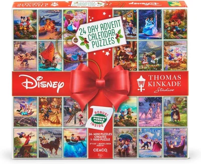 24 Days of Christmas Advent Calendar Puzzles - 24 Mini Puzzles to Unbox