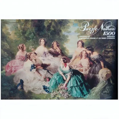 Winterhalter l'impératrice Eugénie et ses dames d'honneur
