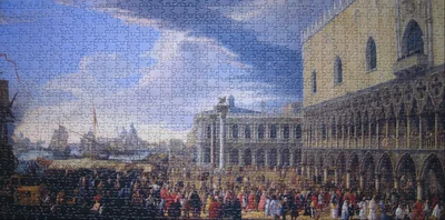 The Arrival of the Earl of Manchester in Venice