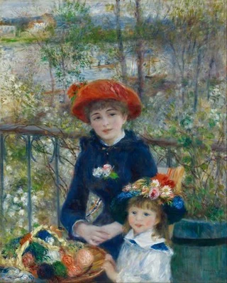 Two Sisters on the Terrace