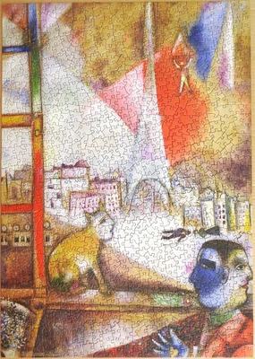 Paris through the Window (Detail)