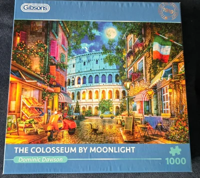 The Colosseum by Moonlight