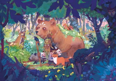 Le Liéchi, Gardien de la Forêt