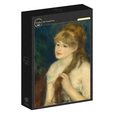 Young Woman Braiding Her Hair, 1876