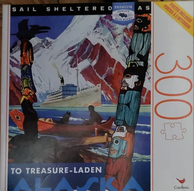 Sail Sheltered as to Treasure-Laden Alaska