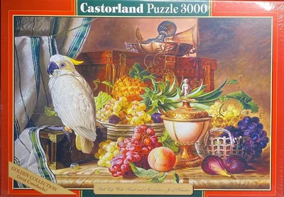 Still Life With Fruit and a Cockatoo