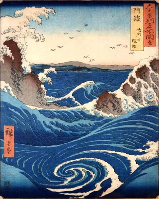 Whirlpools at Naruto Awa