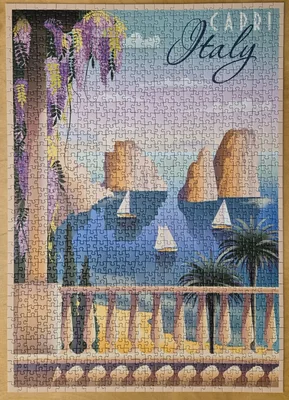 Postcard from Capri, Italy