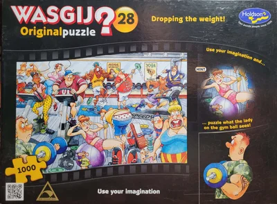 Wasgij Original #28 Dropping the Weight!