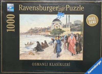 Mafalda on the Banks of the Bosphorus, the Dolmabahçe Mosque in the Background